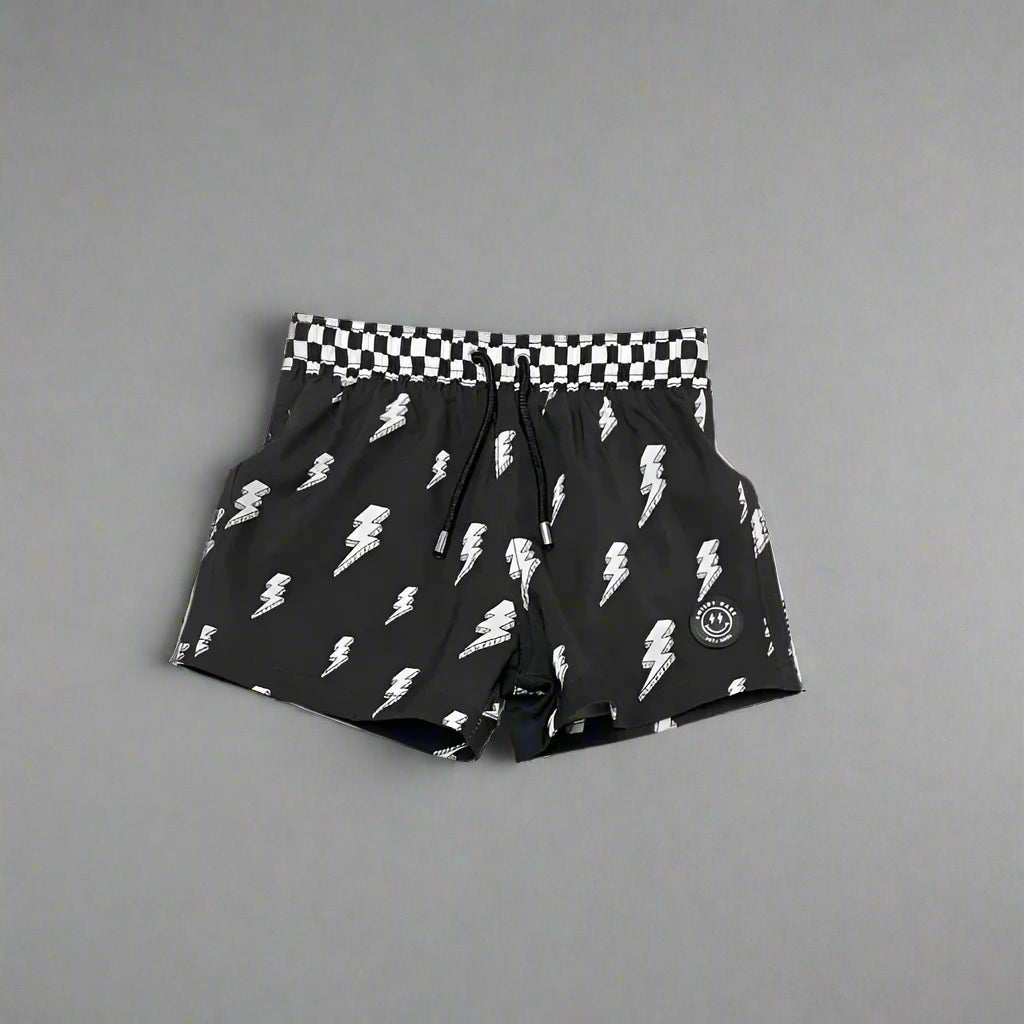 CHARGED UP SWIM TRUNKS