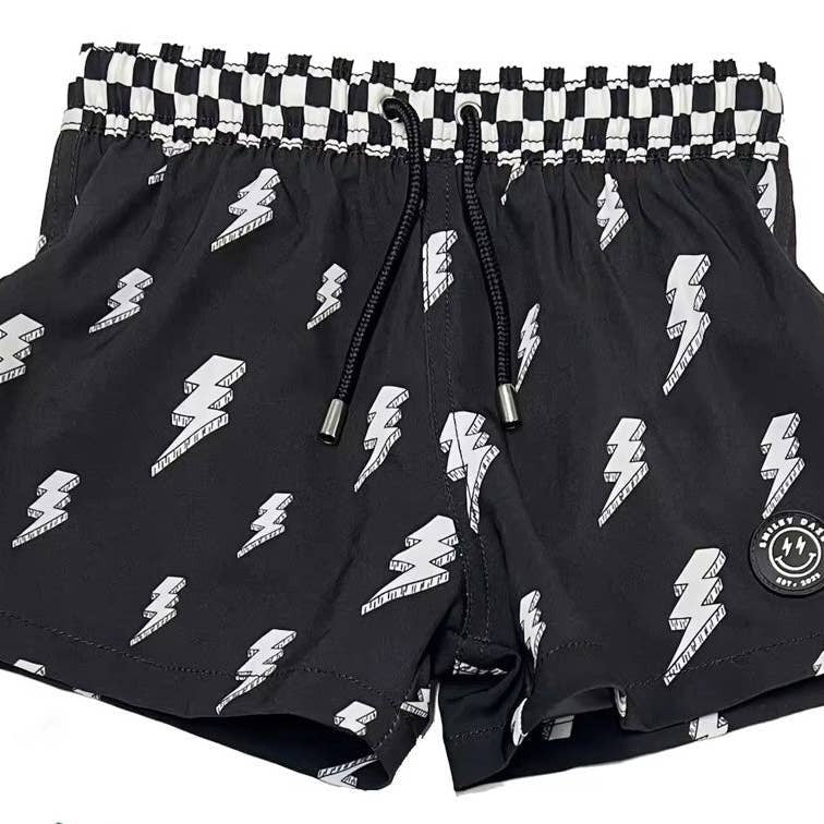 CHARGED UP SWIM TRUNKS