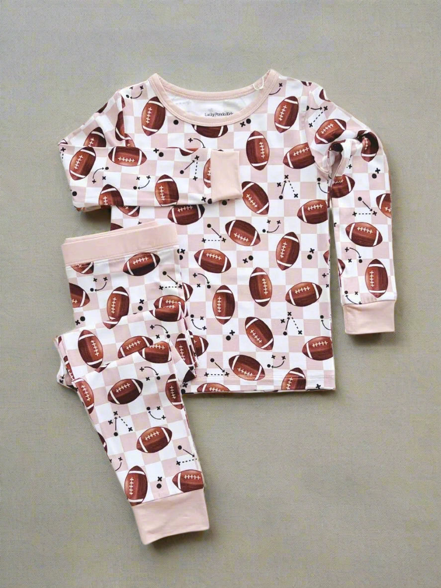 GAME DAY BAMBOO PJ SET