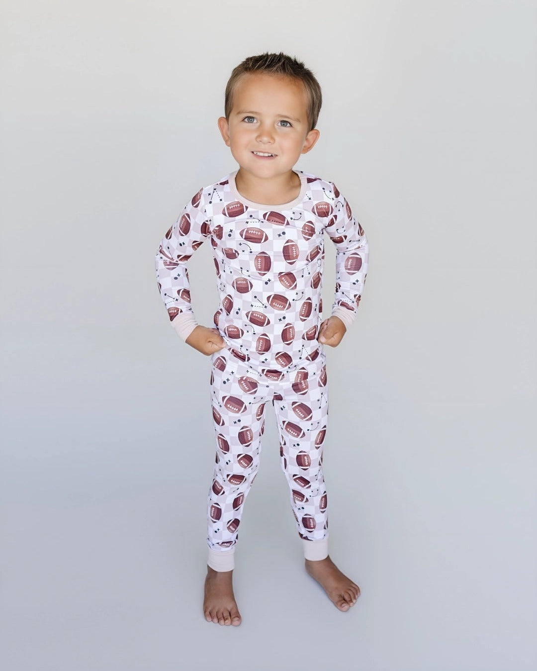 GAME DAY BAMBOO PJ SET