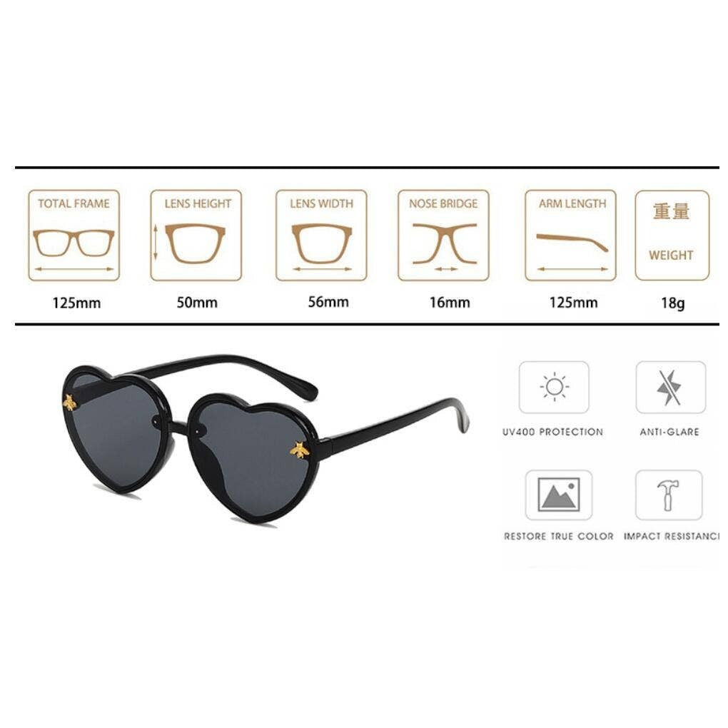 HEART EYES SUNGLASSES