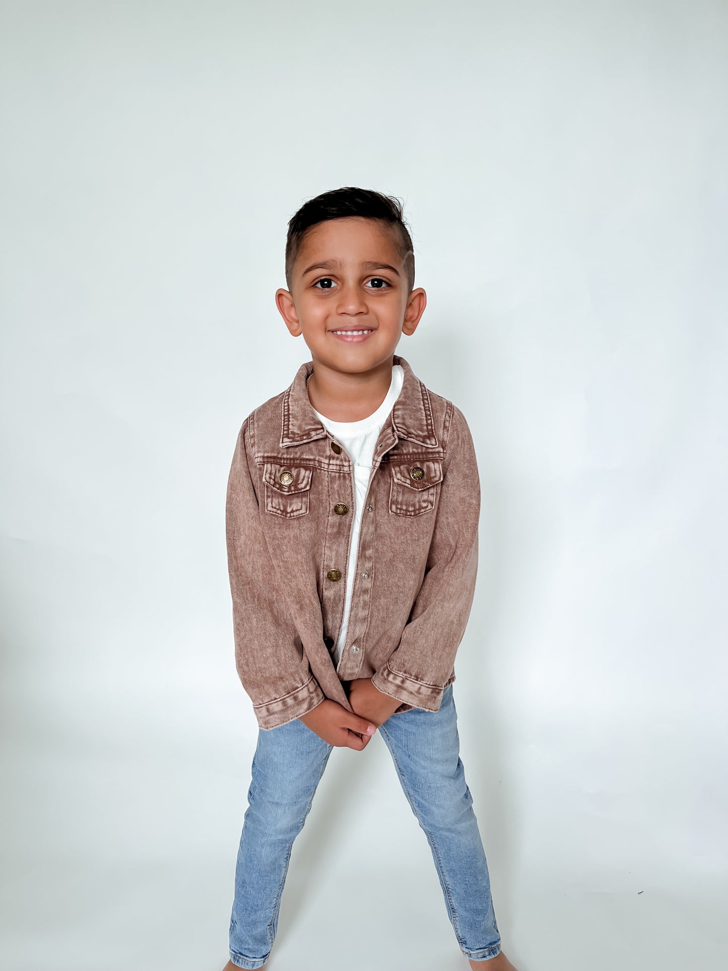 SYDNEY BROWN DENIM JACKET