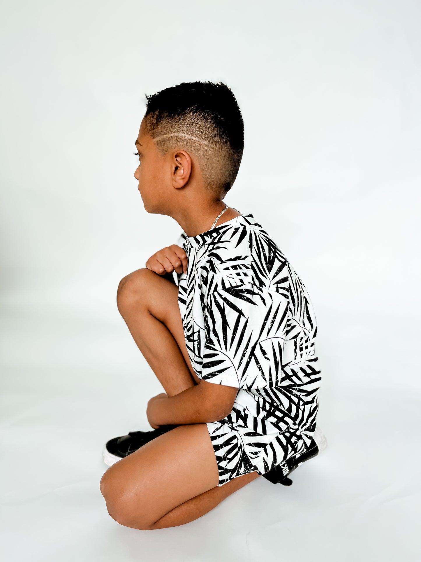 PALM PARADISE SHORTS SET