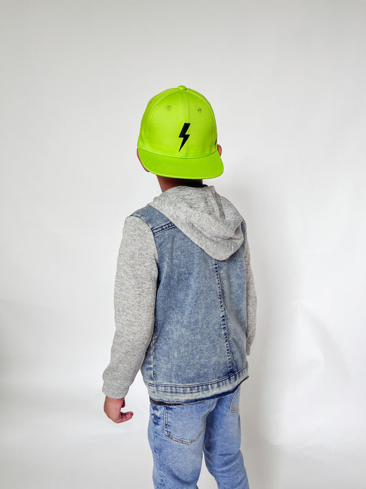 HAYDEN HOODED DENIM JACKET