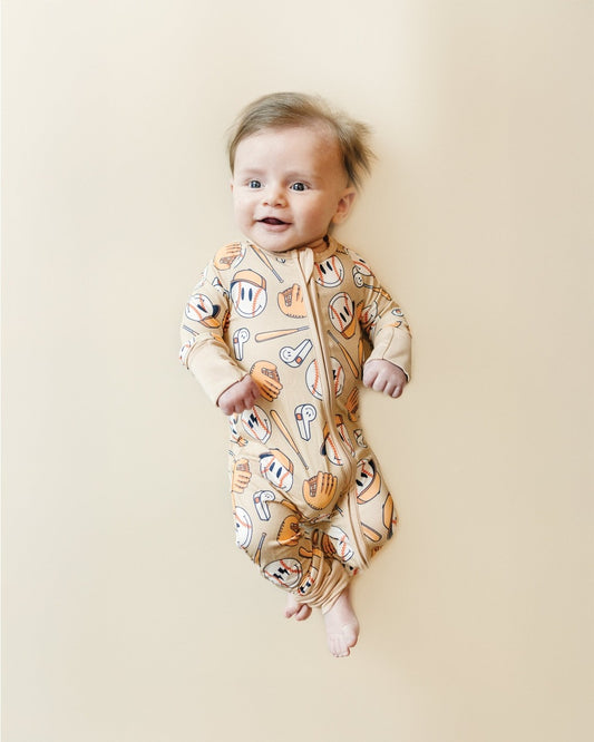 PITCH PERFECT BAMBOO ZIP ROMPER