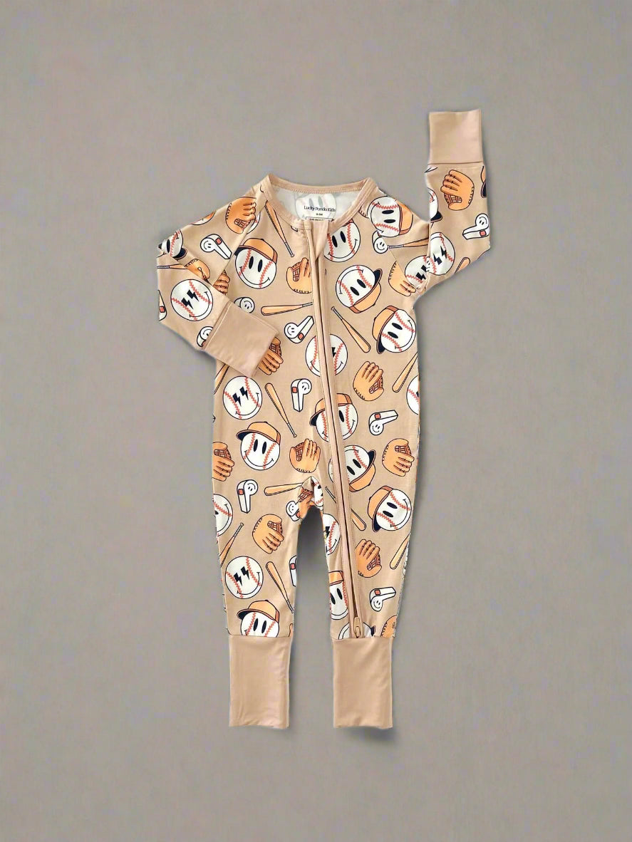 PITCH PERFECT BAMBOO ZIP ROMPER
