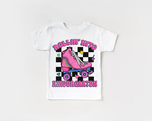 ROLLIN INTO KINDERGARTEN TEE