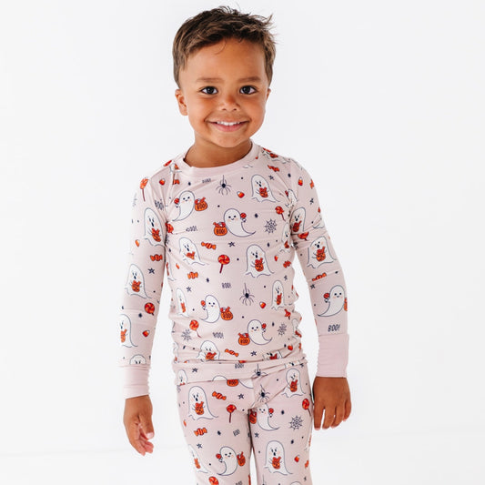 SPOOKY SNUGGLES BAMBOO PJ SET