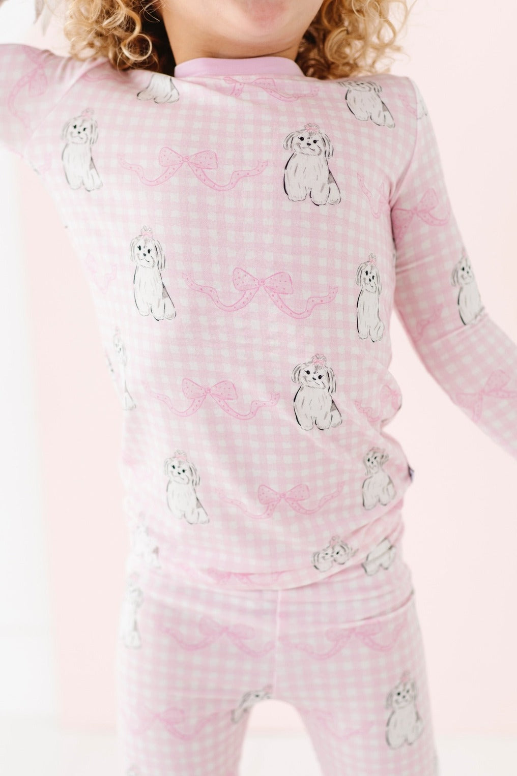 BOWS AND BARK BAMBOO PJ SET