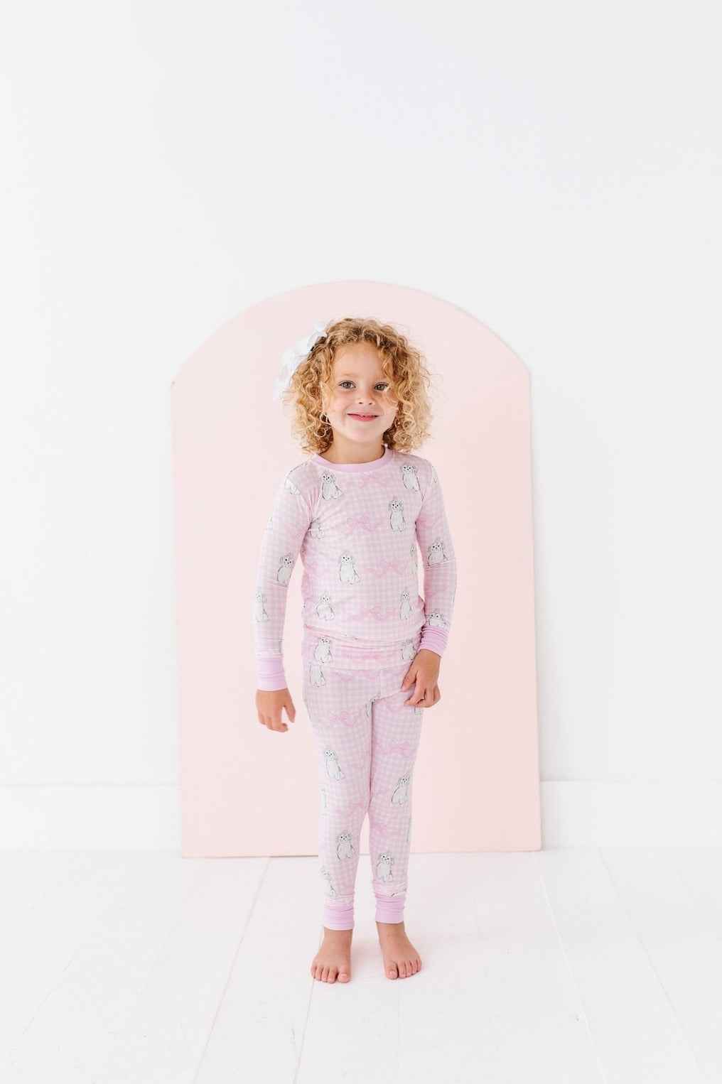 BOWS AND BARK BAMBOO PJ SET