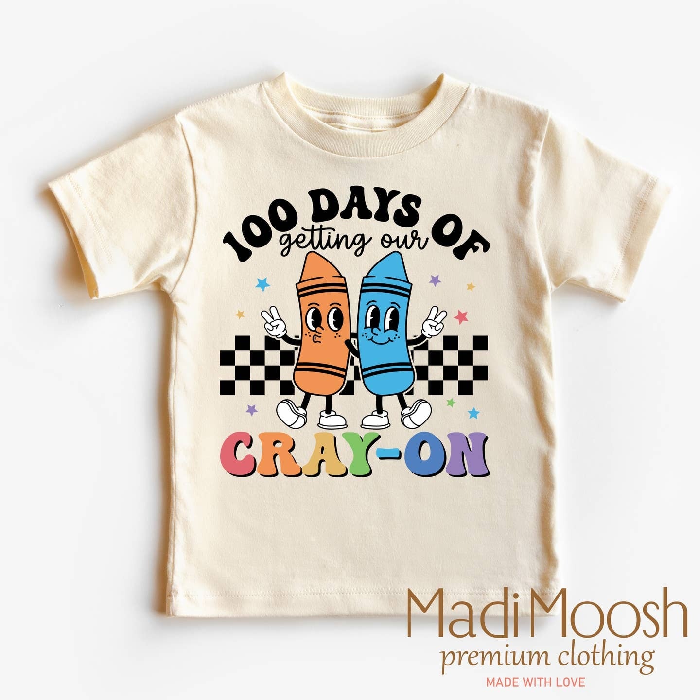 100 DAYS CRAY-ON TEE