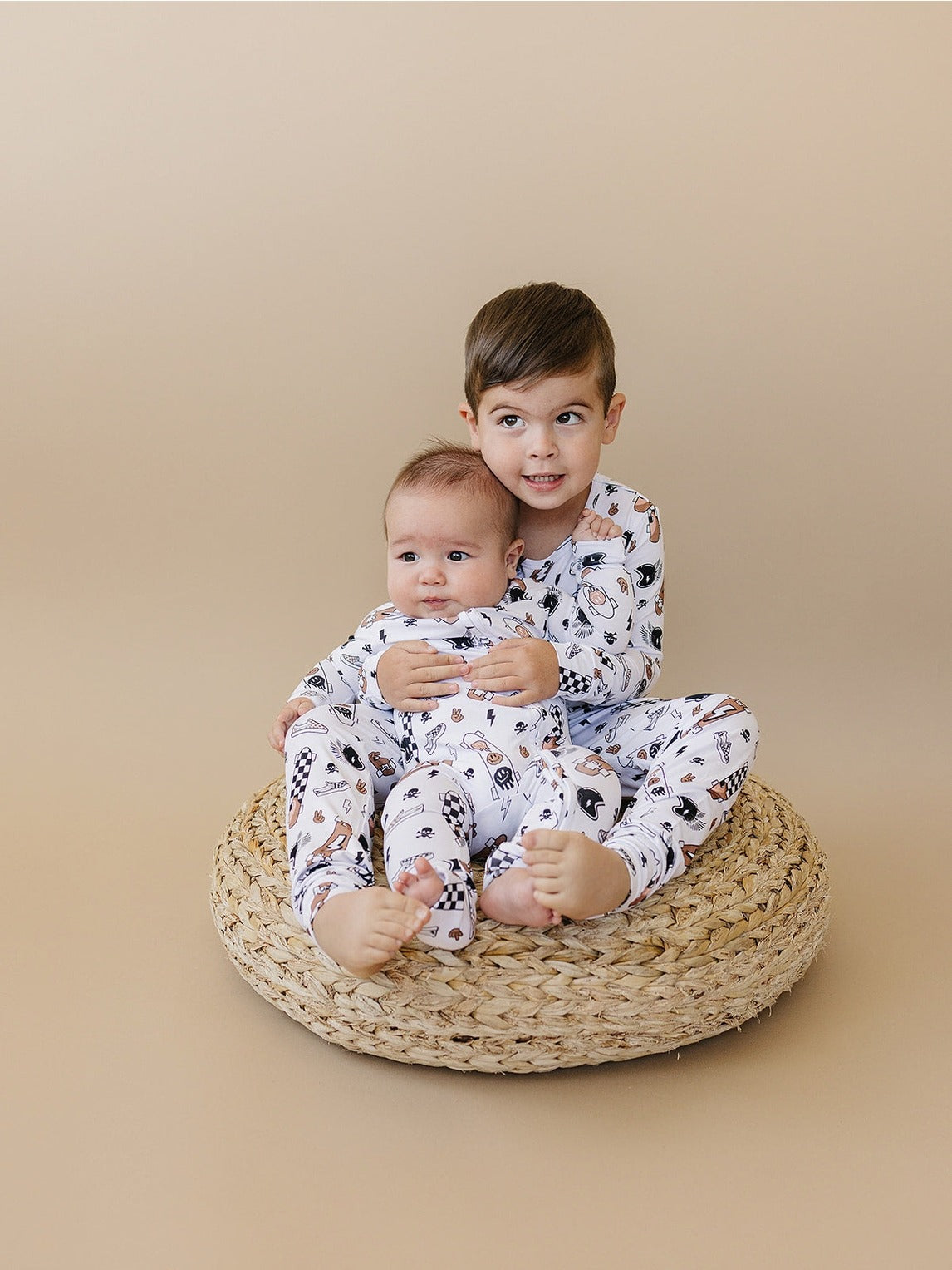 NIGHT RIDER BAMBOO ZIP ROMPER