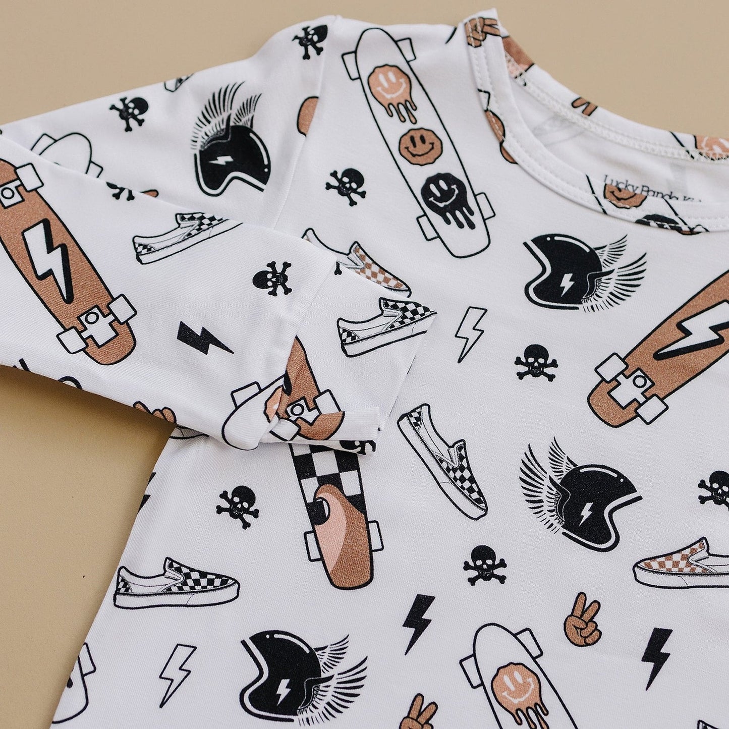NIGHT RIDER BAMBOO PJ SET