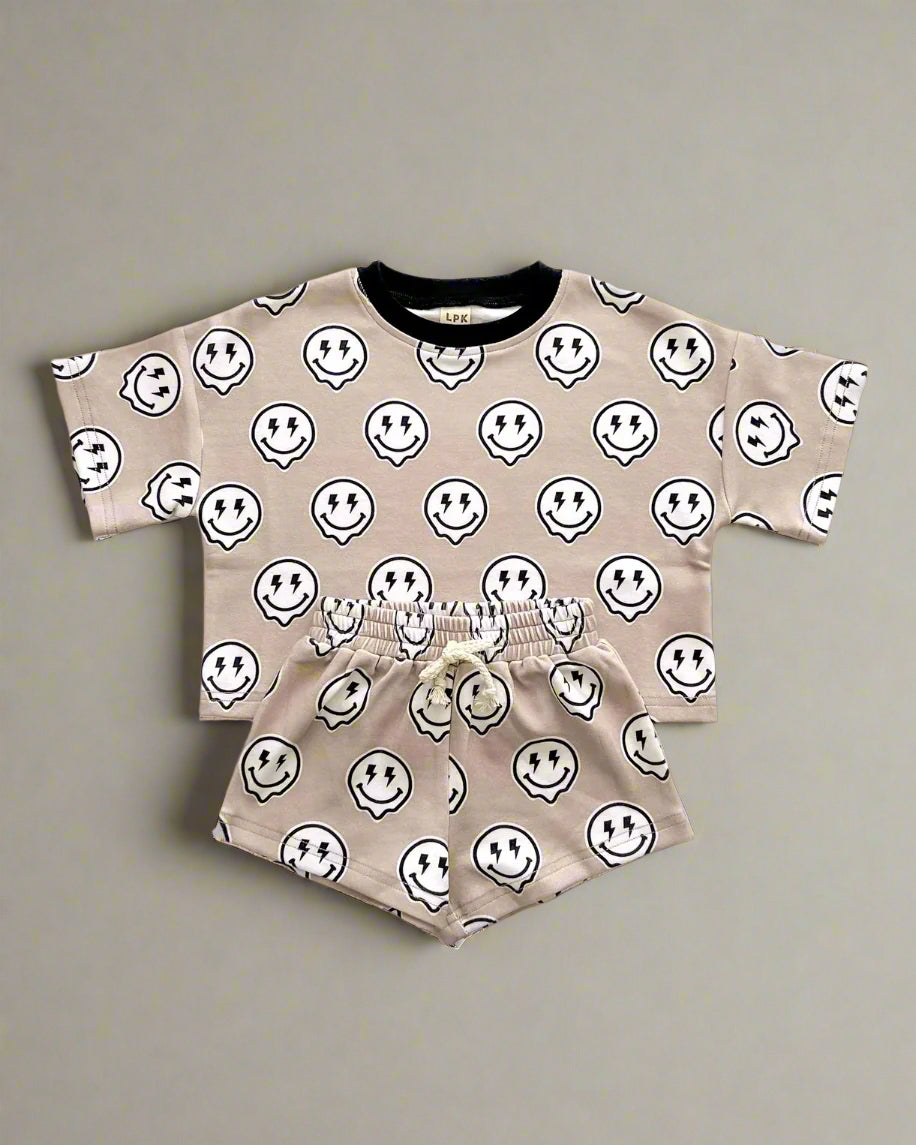 AMPED UP SHORTS SET