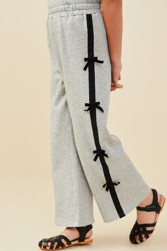 SUGAR STRIPE TERRY PANT