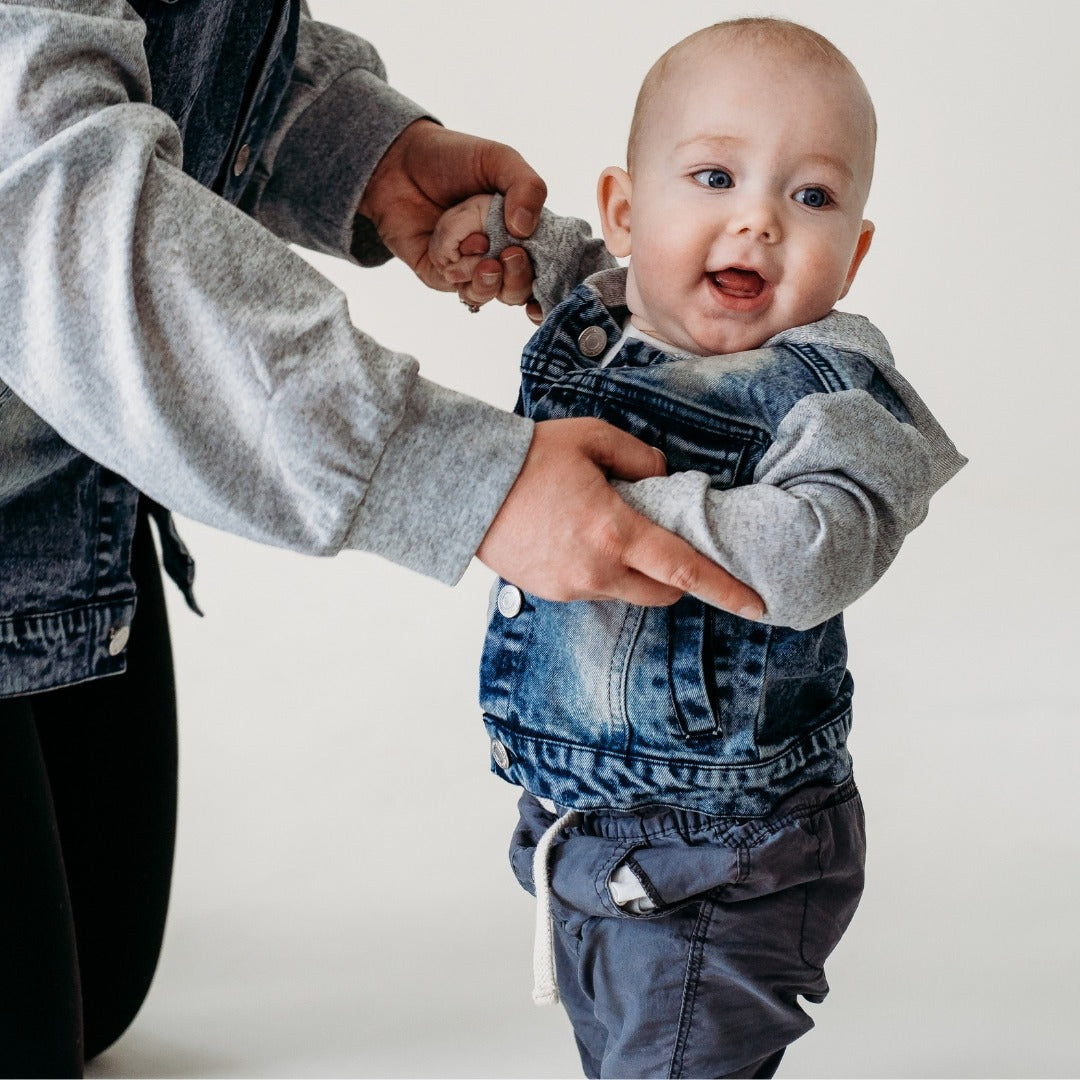 HAYDEN HOODED DENIM JACKET