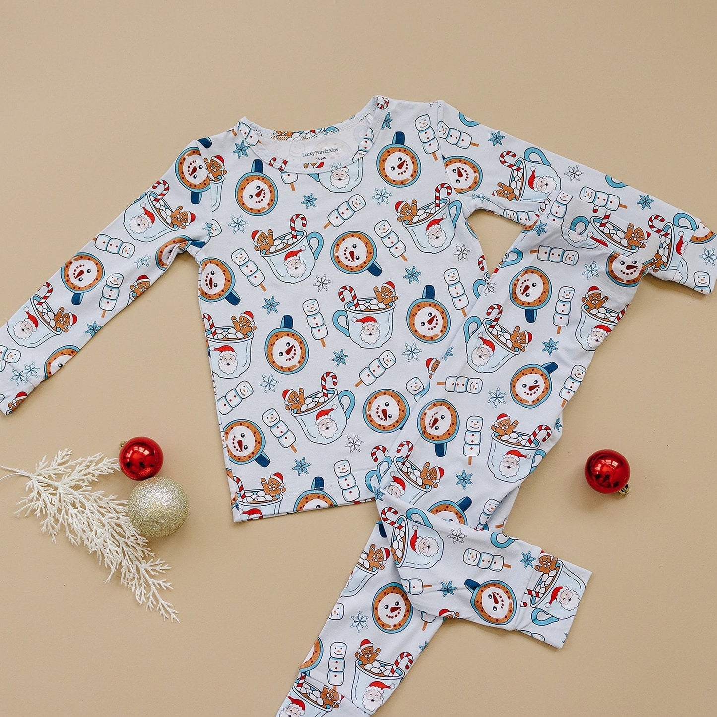 HOLIDAY SIPS BAMBOO PJ SET