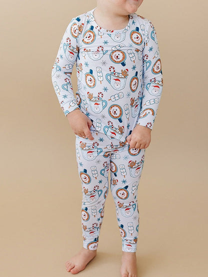 HOLIDAY SIPS BAMBOO PJ SET