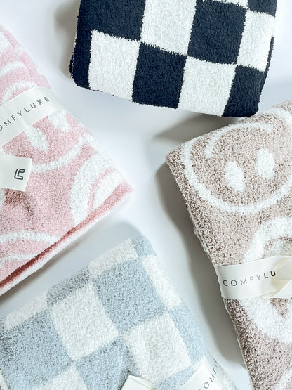 CHECKED OUT BLANKET