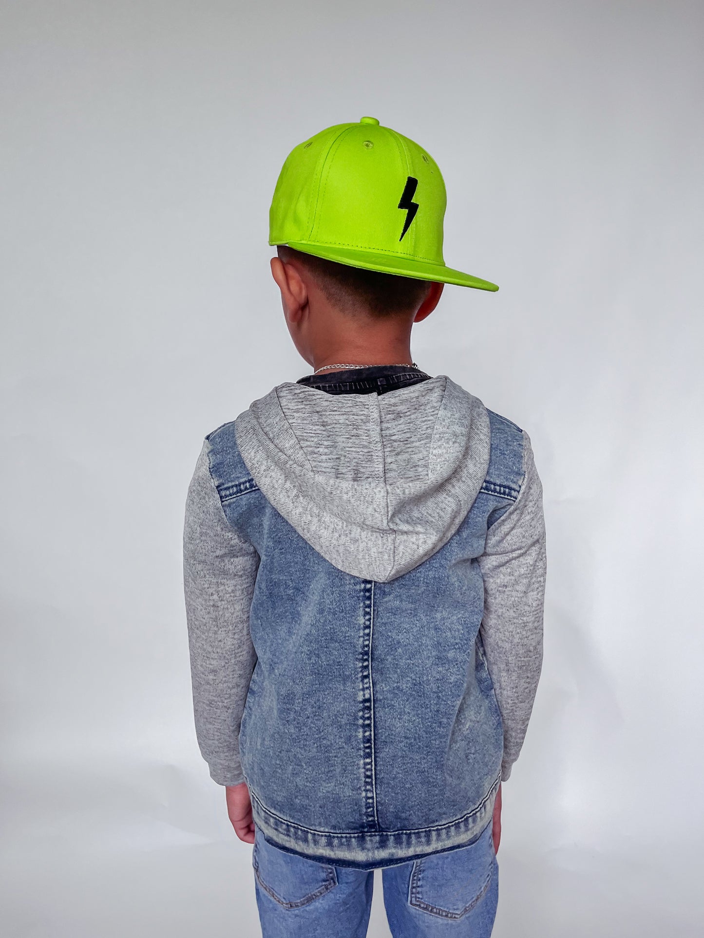 HAYDEN HOODED DENIM JACKET