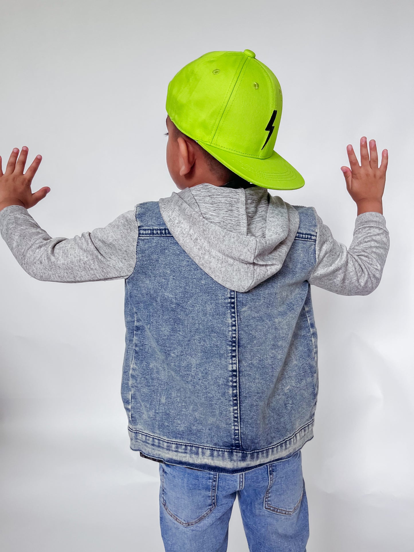 HAYDEN HOODED DENIM JACKET