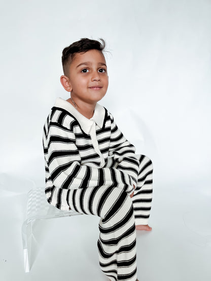 LITTLE LINES KNIT SET