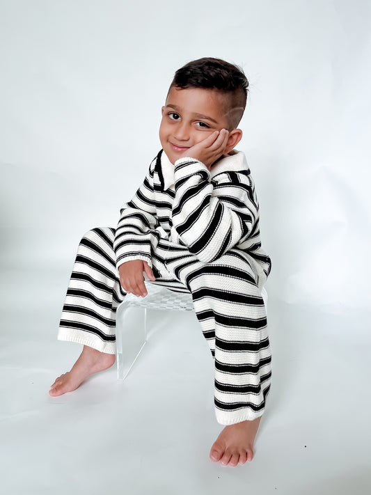 LITTLE LINES KNIT SET