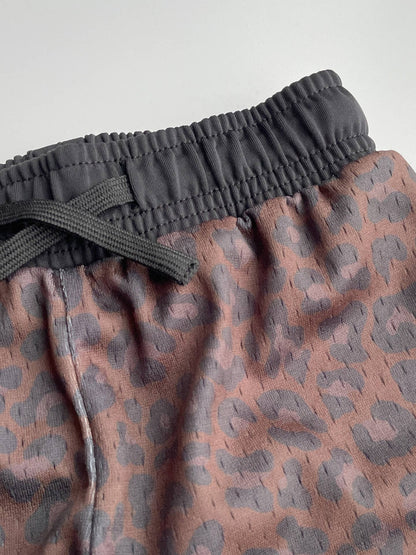 LEOPARD SPRINT MESH SHORTS