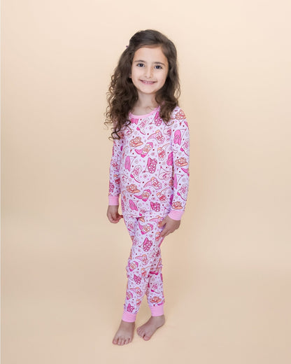 LET'S GO GIRLS PJ SET