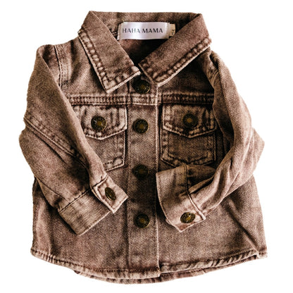 SYDNEY BROWN DENIM JACKET