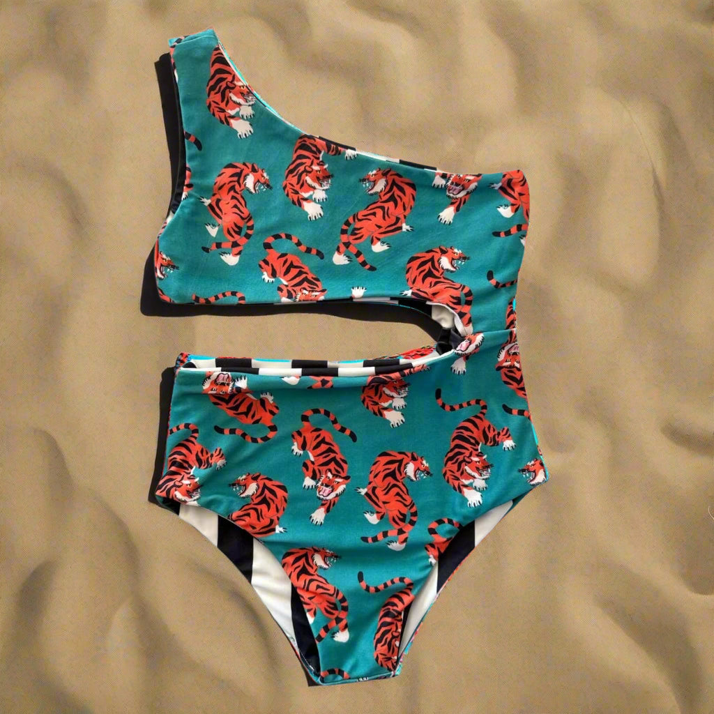 THE WILD SIDE REVERSIBLE SWIMSUIT