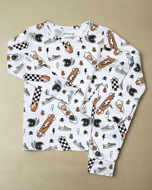 NIGHT RIDER BAMBOO PJ SET