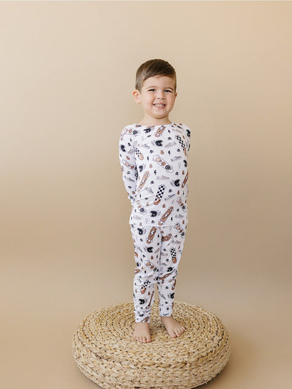 NIGHT RIDER BAMBOO PJ SET
